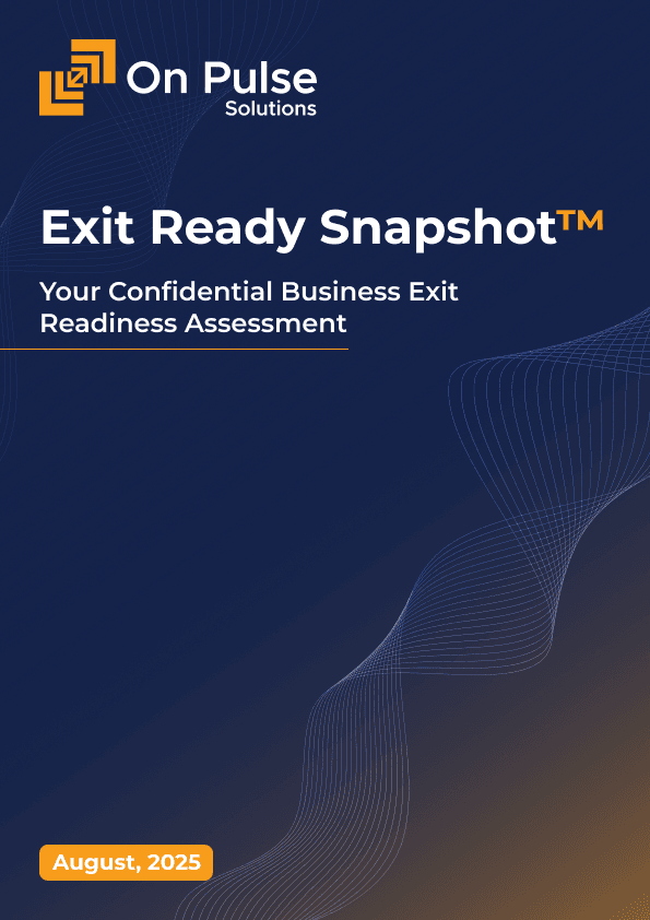 Cover page from sample Exit Readiness Report
